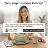 PURE LIVING Geschirrset Rustic aus Steingut, 24-tlg., für 6 Produktbild-Vorschau 8