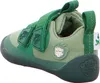 A single green child's shoe is shown from the side. Produktbild-Vorschau