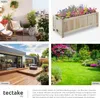 tectake® Hochbeet Blomster klappbar 70 x 30 x 25 cm, Produktbild-Vorschau 6