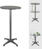 Stehtisch 2in1 Bistrotisch Alu klappbar höhenverstellbar Produktbild-Vorschau 1