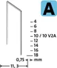 novus 042-0764 novus Tackerklammern Feindraht superhart Vista previa de la imagen del producto 7