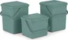 ROTHO bidone per il compost5l 21x20x18cm verde vischio Anteprima dell’immagine prodotto 9