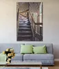 Wallario Poster - Treppe in einem alten Haus, Kunstdruck Produktbild-Vorschau 2