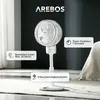 AREBOS Standventilator 55 W | Ø 23 cm, 3D Oszillation, Produktbild-Vorschau 7