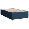 Boxspringbett mit Matratze Blau 120x200 cm Stoff Produktbild-Vorschau 10