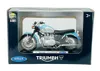 Welly '02 Triumph Bonneville 1:18 11cm Motocykel  v krabici Náhľad obrázku produktu 4
