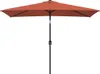 vidaXL Sonnenschirm mit Metall-Mast 300x200 cm Terrakotta Produktbild-Vorschau 1