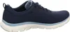 Side view of a blue sneaker on a white background. Voir les images du produit