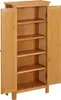 vidaXL Skříň 50x22x110 cm dubový masiv Náhled obrázku produktu 6
