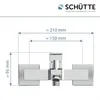 SCHÜTTE Badewannenarmatur TOKYO II, Mischbatterie Produktbild-Vorschau 4