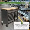 Werkstattwagen Star XL unbestückt 103 x 112 cm Stahl Produktbild-Vorschau 8