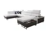 XXL Sofa Eckcouch U-Form MELODIE VI - GRAU FREYA 210.23 + Produktbild-Vorschau 4
