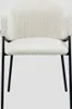 HOMLA Krzesło PRAZER Beżowe 55x60,5x78 cm Podgląd zdjęcia produktu 3