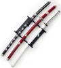 3er-Pack Holz-Katanas Zoro Roronoa Schwerter mit Holzklinge Produktbild-Vorschau 1