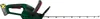 A cordless hedge trimmer is shown against a white background. Produktbild-Vorschau