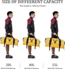 ROCKBROS Borsa da moto Borsa portapacchi Borsa impermeabile Anteprima dell’immagine prodotto 3