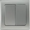 ChiliTec 21108 DELPHI Serien-Schalter 2-fach 250V/ 10A, Produktbild-Vorschau 1