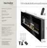 Elektrický nástěnný krb Luci, 2 nastavení teploty, efekt Náhled obrázku produktu 5