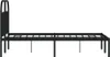 vidaXL Posteľný rošt s čelom kovový čierny 120x200 cm Náhľad obrázku produktu 5