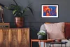 MuchoWow® MuchoWow® Gerahmtes Poster Kunst - Wellen - Farbe Produktbild-Vorschau 3