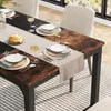 Wanbor 160 x 80 cm Esstisch, industrieller Küchentisch für Produktbild-Vorschau 3