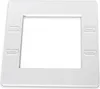A white plastic frame with embossed markings. Produktbild-Vorschau