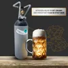 Butla z azotem, 2L, z uchwytem na butlę Podgląd zdjęcia produktu 4