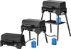 Three CAMPINGAZ grills of different sizes are displayed on a white background. Náhľad obrázku produktu