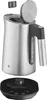 An exploded view of a modern electric kettle and its base, with the lid and filter shown detached. Anteprima dell’immagine prodotto
