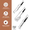 set di posate da barbecue bremermann, 3 pezzi / Pinze, Anteprima dell’immagine prodotto 7