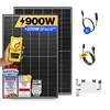 Balkonkraftwerk 900W Solaranlage Steckerfertig Komplettset Produktbild-Vorschau 1