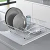 Afdruiprek vierkant, wit, 40 x 37 x 14 cm - Perfect voor uw Productafbeelding-voorbeeld 3