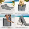 tectake® 2er Set Strandmatte Mina inkl. Aufbewahrungstasche Produktbild-Vorschau 6