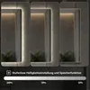LED Badezimmerspiegel 70x90 cm – Rahmenlos, Hinterleuchtet, Produktbild-Vorschau 10