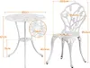 Yaheetech 3-tlg. Garten Sitzgruppe, Bistro Set aus Aluguss, Produktbild-Vorschau 7