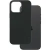 A black iPhone case is shown in front of a black iPhone. Voir les images du produit