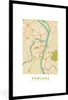 MuchoWow® Gerahmtes Poster Koblenz - Karte - Stadtplan - Produktbild-Vorschau 1