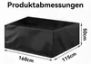 Outdoor Tischkicker Abdeckung wasserdicht 420D Oxford PVC Produktbild-Vorschau 7