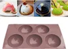 Extra große 5-fach-Halbkugel-Silikonform, 3 Packungen Produktbild-Vorschau 4