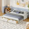 MODFU Schlafsofas 90x200cm/180x190cm mit 2 Schubladen, Produktbild-Vorschau 1