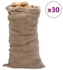 vidaXL Jutové pytle 30 ks 65x135 cm 100% juta 220 g/m² Náhled obrázku produktu 7