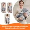 Babytrage für Neugeborene ab Geburt, ergonomische Babytrage Produktbild-Vorschau 5