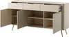 Selsey Oval - Sideboard Kombikommode mit drei Schubladen, Produktbild-Vorschau 5