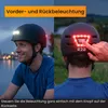 R2B Fahrradhelm mit LED Beleuchtung - Größe XL 60-64 cm - Produktbild-Vorschau 2