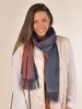 styleBREAKER Damen Schal mit 2-farbigem Farbverlauf und Produktbild-Vorschau 3