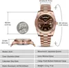Herrenuhr Analoge Quarzuhr Edelstahl Armbanduhr für Herren Produktbild-Vorschau 3