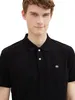 TOM TAILOR heren basic pique polo shirt, 29999 - zwart, Productafbeelding-voorbeeld 10