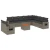 Modulares Gartensofa-Set, 11-teilig, mit Kissen, aus Produktbild-Vorschau 1
