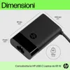 HP USB-C 65W Laptop-Ladegerät, Laptop, Drinnen, 90 V, 65 W, Produktbild-Vorschau 3