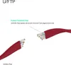 RJ45 Flachkabel m. CAT 7 Rohkabel slim rot 2m Produktbild-Vorschau 6